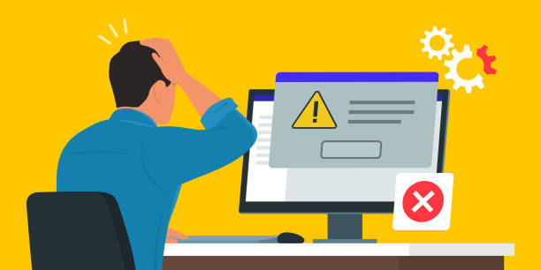 Computer Broken Notification 130+ Broken Office Window Stock Illustrations, Royalty-Free Vector ...