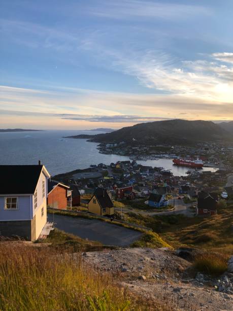 istock The shoreline of Qaqortoq 1446322543
