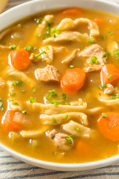 istock Homemade Chicken Noodle Soup 1446344692