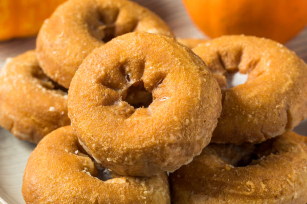 istock Homemade Pumpkin Spice Donuts 1446345659