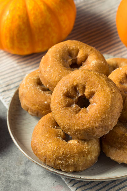 istock Homemade Pumpkin Spice Donuts 1446345665