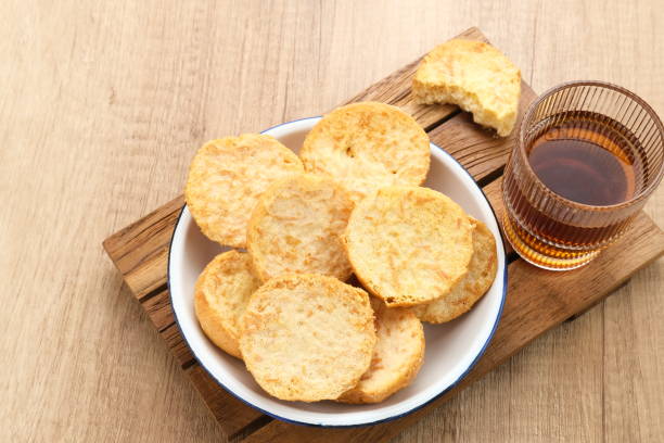 istock Bagelen, dried bread with crunchy texture 1446346304