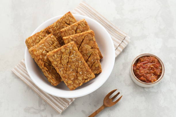istock Tempeh, Fried Tempeh or Fried tempeh 1446347296