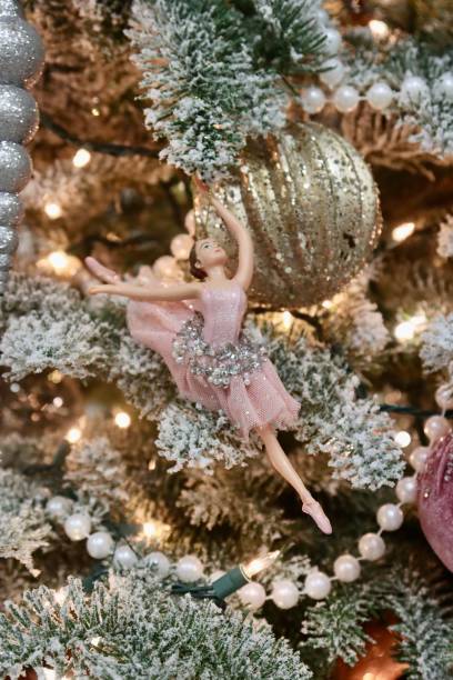 istock Cute Ballerina Christmas Ornament 1446347670