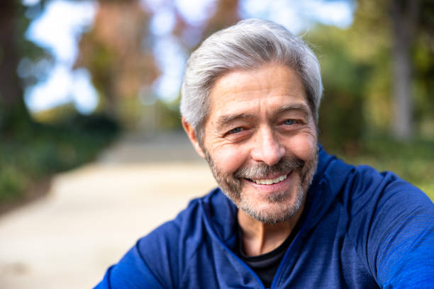 istock Portrait of a Senior man at a workout 1446349763