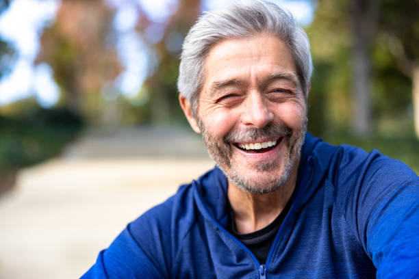 istock Portrait of a Senior man at a workout 1446349766