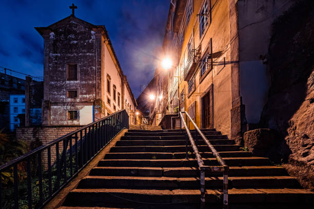 istock Night street in Porto 1446352722