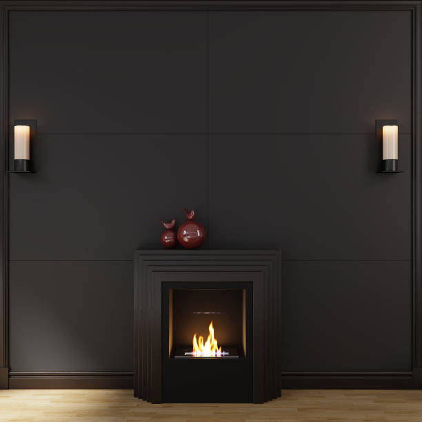 istock Interior Mockup, Black Wall Art Mockup, Frame Mockup, Blank Wall 1446353882