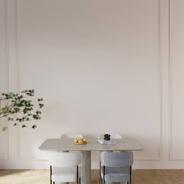 istock Dining Room Mockup, Picture Frame, Minimal Art Mockup 1446353993