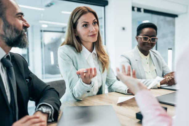 istock Portrait of businessman 1446359548