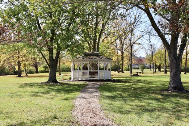 istock Gazebo in the Park 1446375011