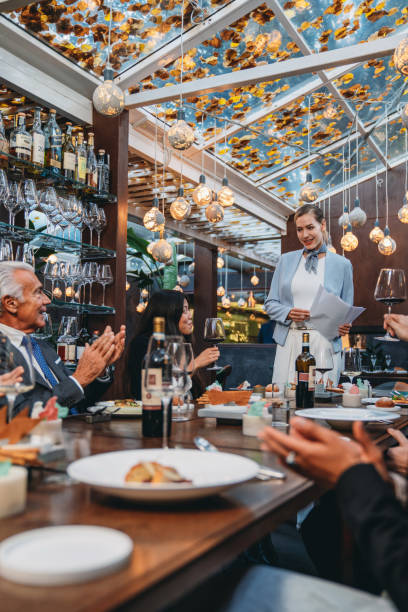 istock Business meeting at the restaurant 1446375033