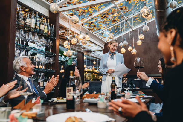 istock Business meeting at the restaurant 1446375035