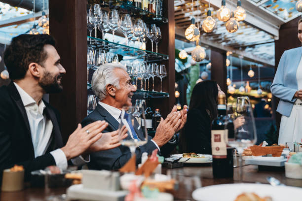 istock Business meeting at the restaurant 1446375037