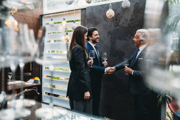 istock Business meeting in a restaurant 1446375177