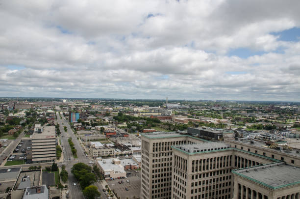 istock Detroit from the Fisher Building 1446401438