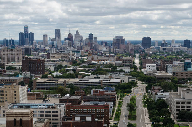 istock Detroit from the Fisher Building 1446401446