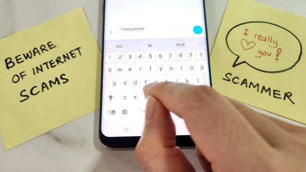 istock Beware of Internet scams. Scam alerts 1446403574