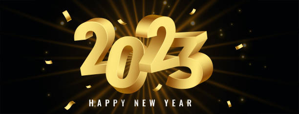 istock 3d golden 2023 text on new year celebration banner 1446404388
