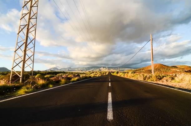 istock Lonely Road in the Desert , digital , photo, image 1446412957