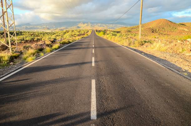 istock Lonely Road in the Desert , digital , photo, image 1446413207