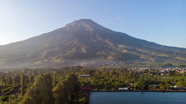 istock View of Mount Sumbing from Embung Kledung. Central Java, Indonesia. 1446413747