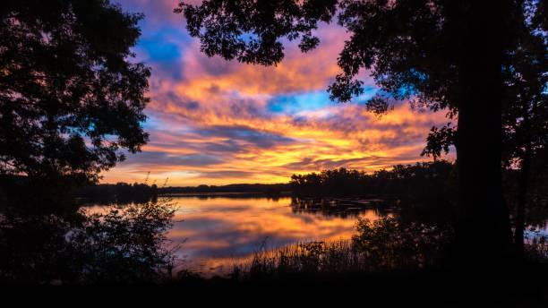istock Mesmerizing view of a beautiful seascape at scenic sunset 1446414894