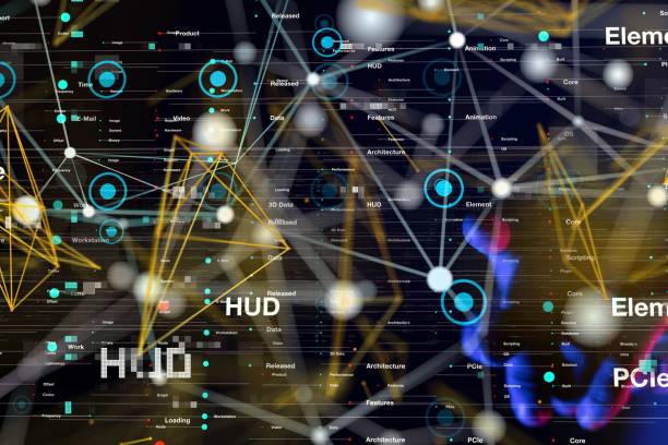 istock 3D rendering of social network business with neural connections floating 1446419900