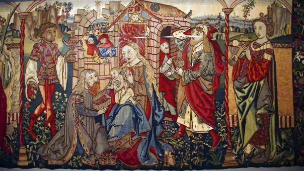 istock Medieval religious tapestries, Bavarian National Museum 1446422135