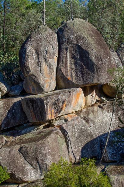 istock Granite boulder formation in the bush in Australia on sunny day 1446428435