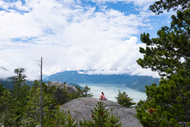 istock Mother on an adventure hike with her young daughter 1446445562