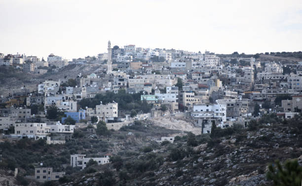 istock Palestinian settlement - view from the Israeli side 1446453265