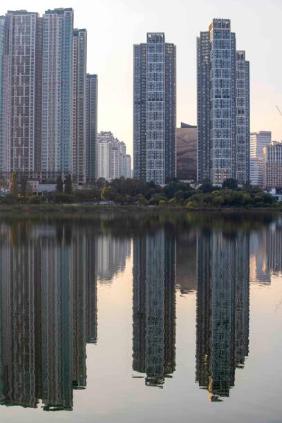 istock Gwanggyohosugongwon Park, Suwon 1446460243