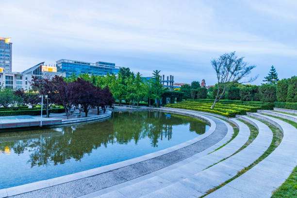 istock Park, Binhai New Area, Tianjin 1446462801