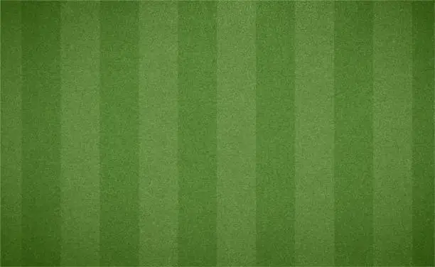 Vector illustration of Green grass texture vector background. Horizontal field with stripes EPS10