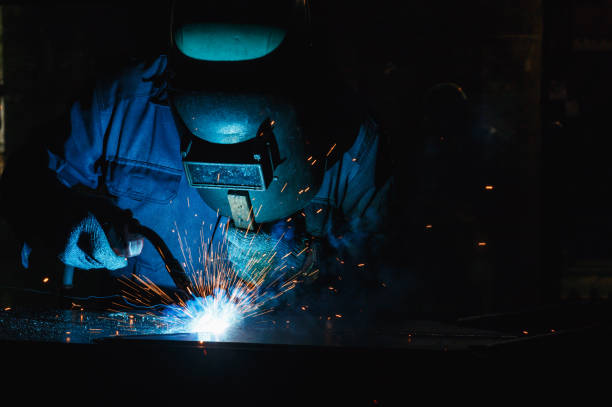istock Welder of Metal Welding. 1446465027