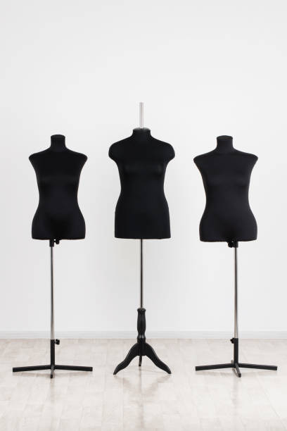istock black tailor's mannequin female figures on a stand in the workshop 1446469408
