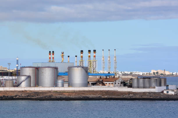 istock Industrial Building in the Port 1446470437