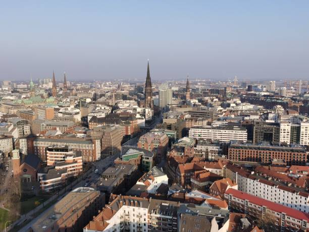 istock The panorama view of Hamburg, Germany 1446473779