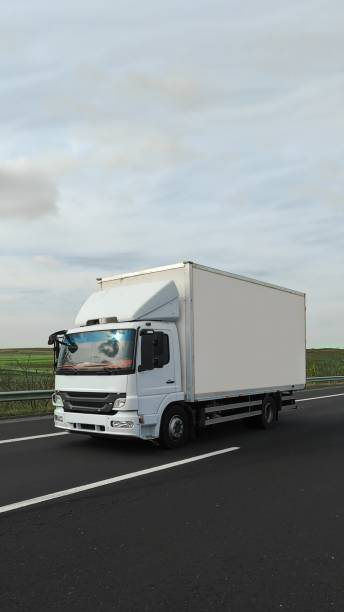 istock Refrigerator Truck Transport 1446476041