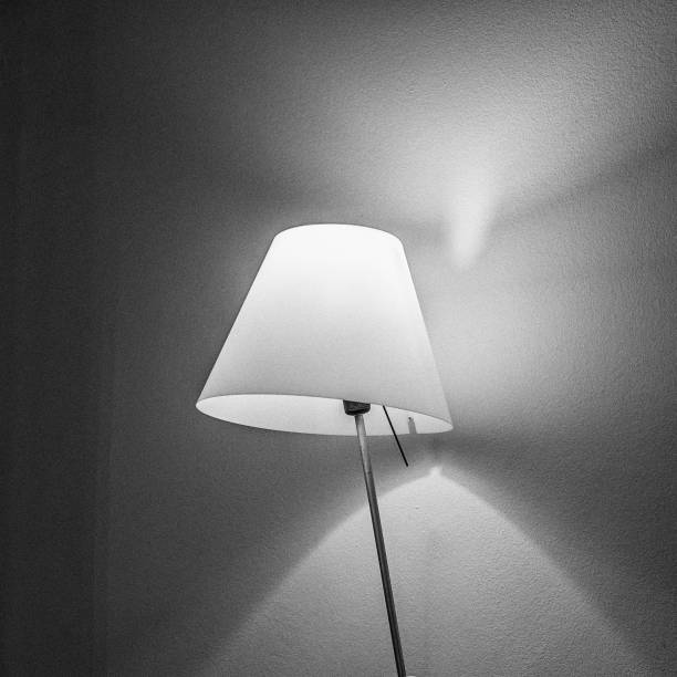 istock lamp black and white photo 1446478119