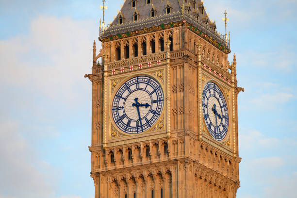 istock Big Ben, Great Clock of Westminster in mid afternoon 1446479349