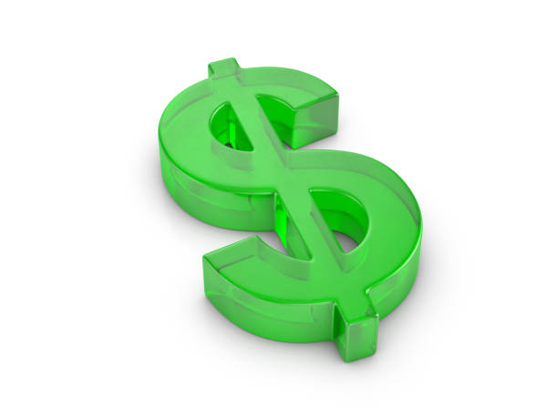 istock Glass dollar symbol 1446481518