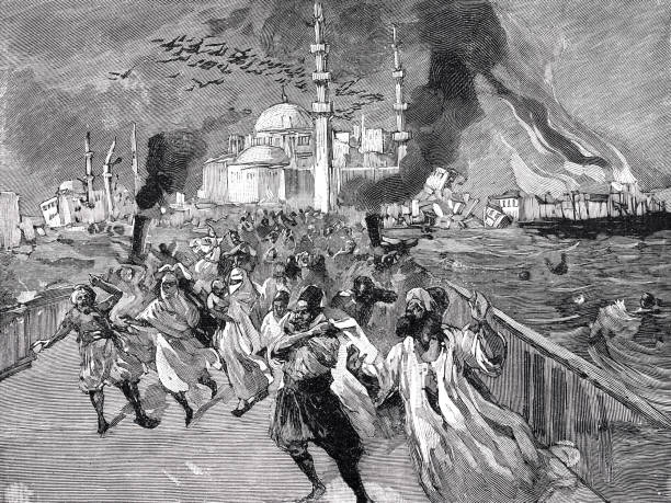 ilustraciones, imágenes clip art, dibujos animados e iconos de stock de terremoto en estambul - 1898