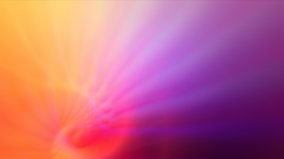Abstract Softness Gradient illuminated Multi Colored Background
