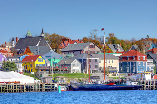 Lunenburg, Nova Scotia stock photo