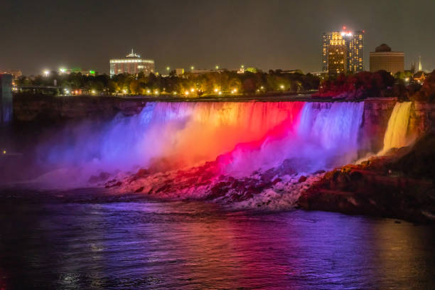 istock Illuminated Horseshoe Niagara Falls, Ontario, Canada 1446520077