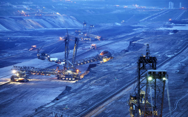 istock A large bucket wheel excavator in a lignite quarry, Germany 1446523636