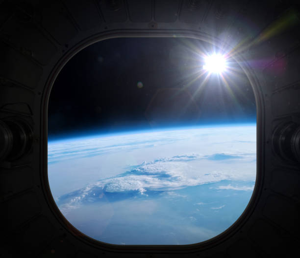 istock Earth, view from the porthole. 1446526148