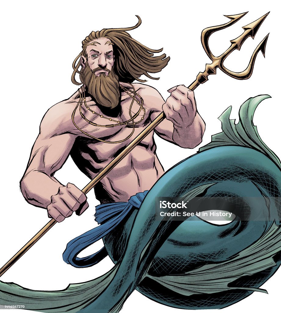 Pos idon Dieu Des Mers Dans La Mythologie Grecque Tenant Trident pos-idon-dieu-des-mers-dans-la-mythologie-grecque-tenant-trident